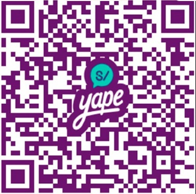 Código QR para donar con Yape